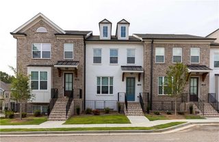 New construction Townhouse house 630 Skytop Drive, Unit 157, Cumming, GA 30040 Garwood- photo