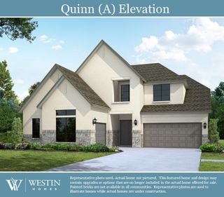 New construction Single-Family house 7700 Becasseau Drive, Spicewood, TX 78738 The Quinn- photo 1
