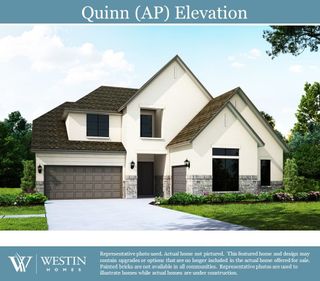 New construction Single-Family house 10715 Flamingo Feather Court, Cypress, TX 77433 The Quinn- photo 1