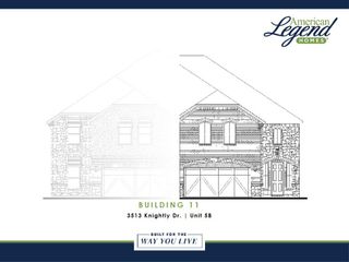 New construction Duplex house 3513 Knightly Drive, Lewisville, TX 75056 Building 11 Unit 2- photo 1