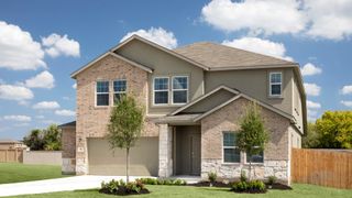 New construction Single-Family house 1913 Four Waters Loop, Georgetown, TX 78628 Claiborne- photo