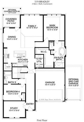 New construction Single-Family house 8401 Campbell Drive, Rowlett, TX 75089 Bradley Home Design- photo 1