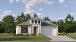 New construction Single-Family house 18286 Serene Lake Loop, Lutz, FL 33548 Brindley- photo 1