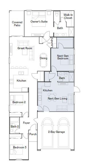 New construction Single-Family house 36355 W Leonessa Ave, Maricopa, AZ 85138 Latitude Plan 3580- photo
