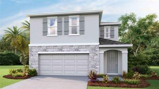 New construction Single-Family house 7407 Broad River Avenue, Land O' Lakes, FL 34638 Elston II- photo