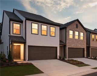 New construction Townhouse house 712 Rhone Street, Cumming, GA 30041 Marigold Homeplan- photo