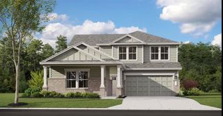 New construction Single-Family house 2016 Peach Point Ln, Georgetown, TX 78628 Hudson- photo 1