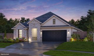 New construction Single-Family house 5710 Bobwhite Drive, Meridian, TX 77578 Nantucket- photo 1