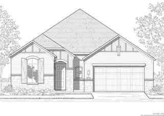 New construction Single-Family house 224 Moose Trail, Cibolo, TX 78108 Oxford Plan- photo