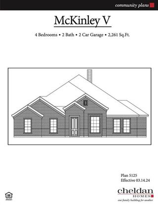 New construction Single-Family house 3940 Veal Station Road, Weatherford, TX 76085 McKinley V- photo