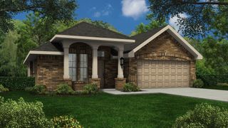 New construction Single-Family house 665 Woodhaven Lakes Dr., La Marque, TX 77568 The Amherst- photo