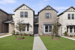 New construction Townhouse house 5937 Baritone Court, Sachse, TX 75048 Columbia Homeplan- photo 1