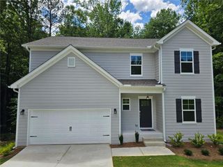 New construction Single-Family house 407 Shoals Trail, Dallas, GA 30132 Hasting Plan- photo