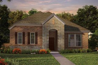 New construction Single-Family house 4817 Painted Rose Drive, Arlington, TX 76005 The Ridgemont- photo