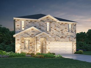 New construction Single-Family house 108 Stellar Wind Dr, Georgetown, TX 78628 The McCoy (860)- photo