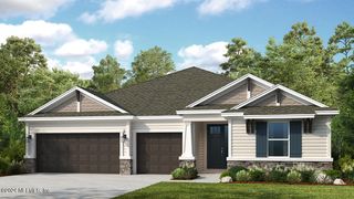 New construction Single-Family house 3554 Melcon Farms Way, Jacksonville, FL 32223 Sanibel- photo 1