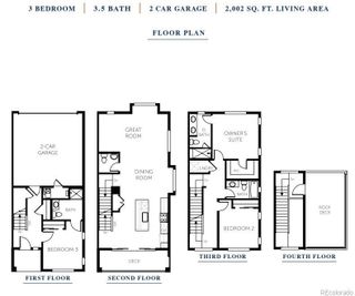 New construction Townhouse house 1750 Peak Loop, Broomfield, CO 80023 - photo