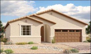 New construction Single-Family house 17599 W Running Deer Trail, Surprise, AZ 85387  Raleigh- photo
