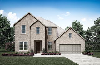 New construction Single-Family house 129 Eagle Pass Trail, Georgetown, TX 78628 Deerfield II- photo 1