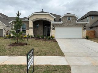 New construction Single-Family house 18327 Tiger Flowers Drive, Conroe, TX 77302 Payton- photo 1