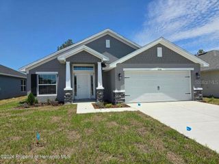 New construction Single-Family house Coral Reef Ct, Spring Hill, FL 34609 1485- photo