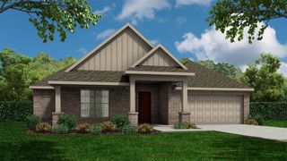 New construction Single-Family house 1510 Homewood Point Lane, Iowa Colony, TX 77583 The Andover- photo 1