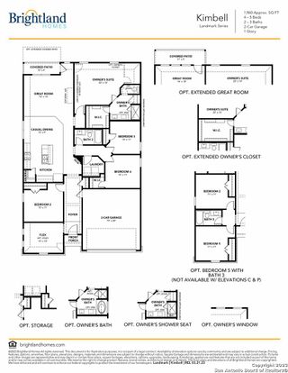 New construction Single-Family house 831 Moondance Court, New Braunfels, TX 78130 Landmark Series - Kimbell- photo 1