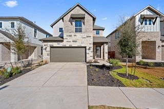 New construction Single-Family house 2141 Stampede Drive, Leander, TX 78641 Lantana- photo 1