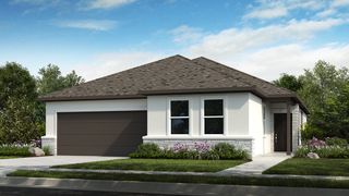 New construction Single-Family house 406 Doodle Lane, Hutto, TX 78634 Bosque 2- photo 1
