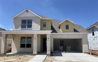 New construction Single-Family house 12347 Grassy Bend Drive, Mont Belvieu, TX 77523 Rodin Plan- photo 1