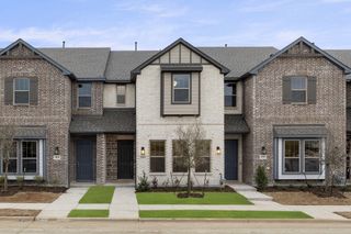 New construction Townhouse house 3014 Opera Way, Sachse, TX 75048 Brown Homeplan- photo 1