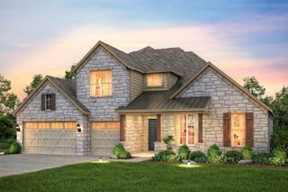 New construction Single-Family house 3317 Karan Swiss Dr, Leander, TX 78641 Provincial- photo