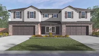 New construction Townhouse house 18405 Cremello Dr, Unit A, Manor, TX 78653 The Cypress- photo