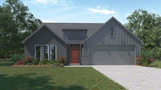 New construction Single-Family house 329 Heatherwood Ter, Marble Falls, TX 78654 The Elgin- photo 1