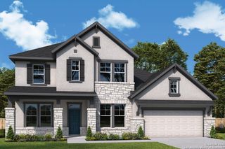 New construction Single-Family house 704 Teakmill Trail, San Marcos, TX 78666 The Emmett- photo