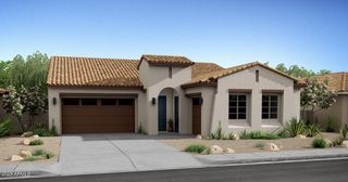 New construction Single-Family house 3008 E Flintlock Drive, Queen Creek, AZ 85142 Flagstaff II- photo