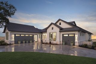 New construction Single-Family house 900 Cimarron Hills Trail West, Georgetown, TX 78628 Riviera- photo