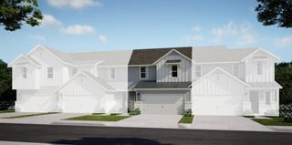 New construction Townhouse house 2559 Jack Nora Way, Round Rock, TX 78665 Ellie Plan- photo 1