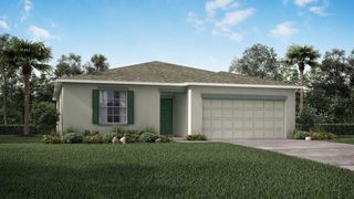 New construction Single-Family house 1427 Teal Drive, Poinciana, FL 34759 The Oak- photo 1