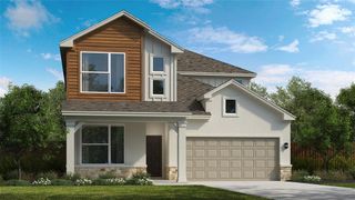 New construction Single-Family house 600 Palatino Bend, Liberty Hill, TX 78642 Quinley- photo