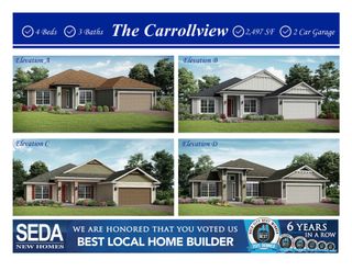 New construction Single-Family house 2439 Cabbage Hammock Road, St. Augustine South, FL 32092 - photo 1