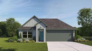 New construction Single-Family house 423 Wirecrested Dr, Lockhart, TX 78644 The Harris- photo