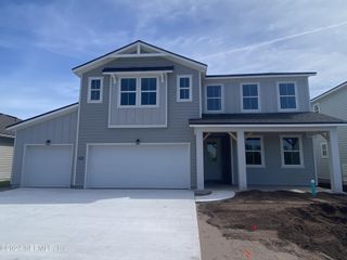 New construction Single-Family house 3171 Lago Vista Drive, Green Cove Springs, FL 32043 Kingsley- photo 1