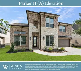 New construction Single-Family house 8815 Incandesce Rise Drive, Richmond, TX 77406 The Parker II- photo