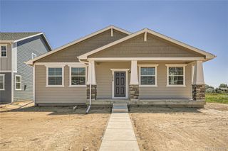 New construction Single-Family house 2955 Pershing Street, Strasburg, CO 80136 Belleview- photo