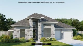 New construction Single-Family house 216 Crownbeard Street, Georgetown, TX 78633 Design 3080W- photo 1