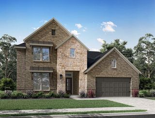 New construction Single-Family house 7315 Sunny Oak Lane, Fulshear, TX 77441 Barnhart- photo 1
