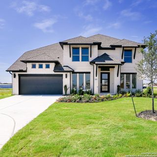 New construction Single-Family house 1705 Windward Way, Seguin, TX 78155 Design 3398W- photo 1