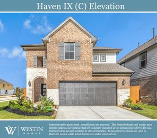 New construction Single-Family house 26035 Hawking Vista Road, Richmond, TX 77406 The Haven IX- photo 1