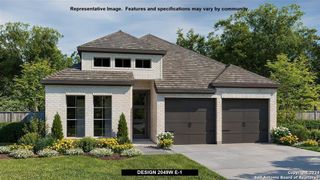 New construction Single-Family house 13013 Macar Manor, San Antonio, TX 78245 Design 2049W- photo